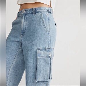 Madewell Low Slung Cargo Jeans